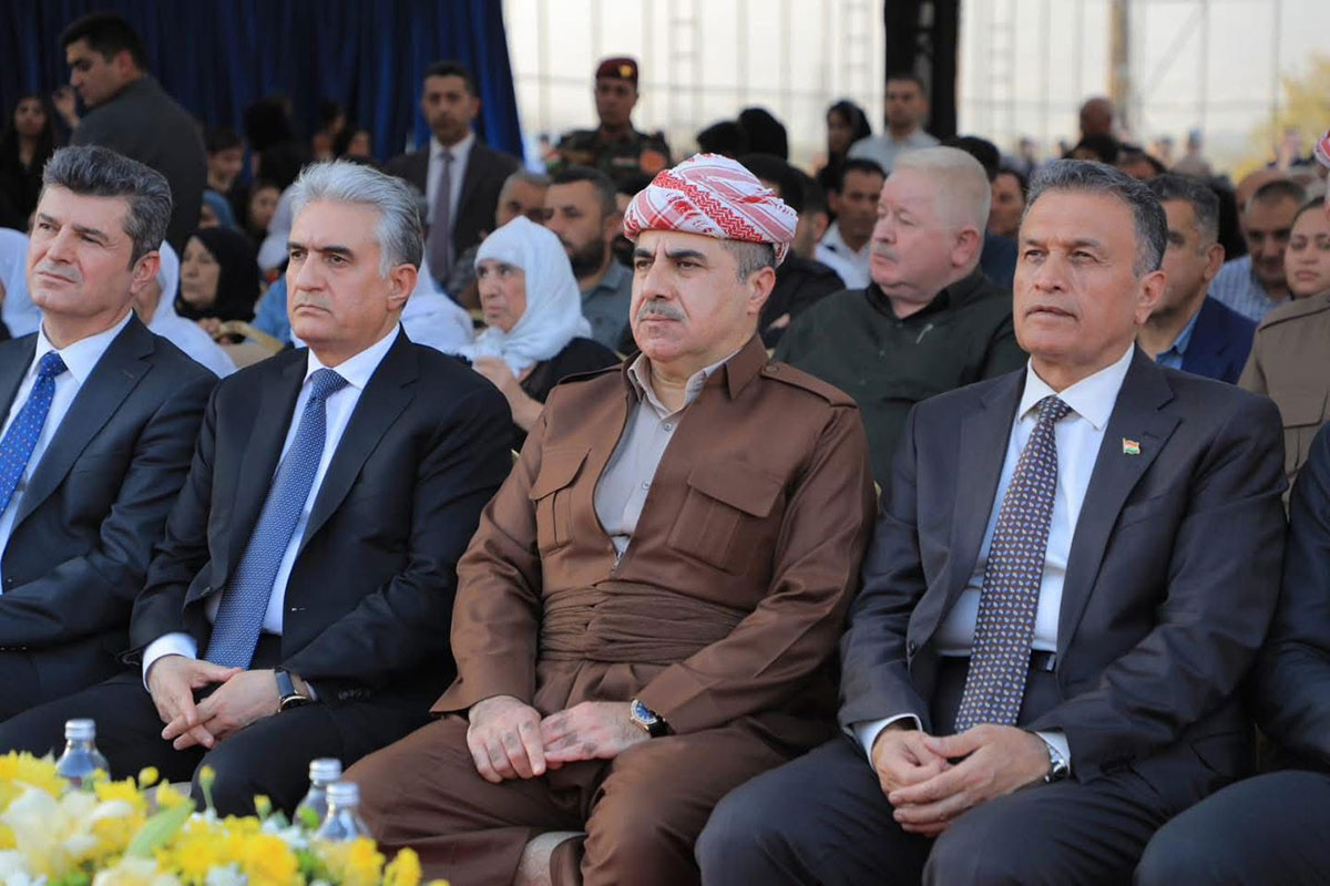 ب ئامادەبوونا نوێنەرێ جەنابێ سەرۆك بارزانی بیڕەوەریا 37 سالیا ئەنفاڵا بەهـدینان هاتە ساخكرن