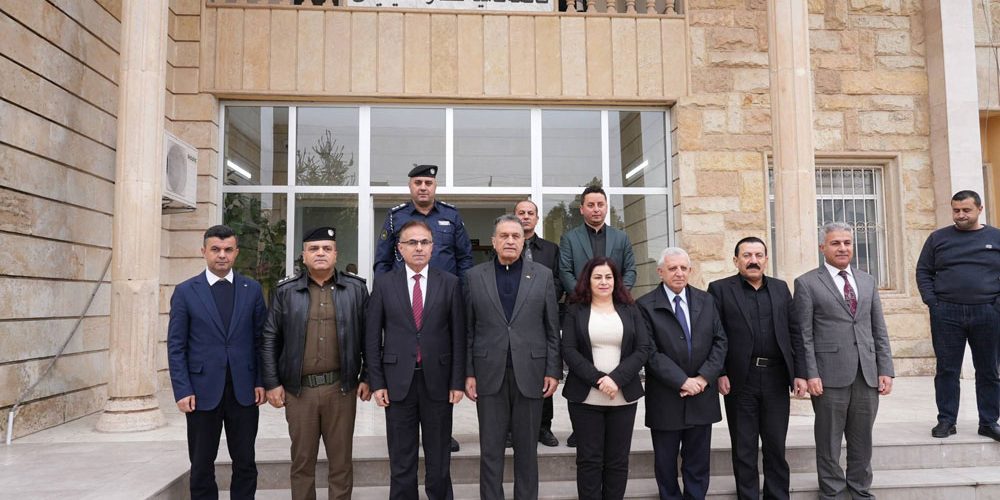 بەرپرسێ مەكتەبا رێكخستنا پارێزگەها دهۆكێ پیرۆزباهـی ل دەڤەردارێ نوی یێ سێمێلێ كر