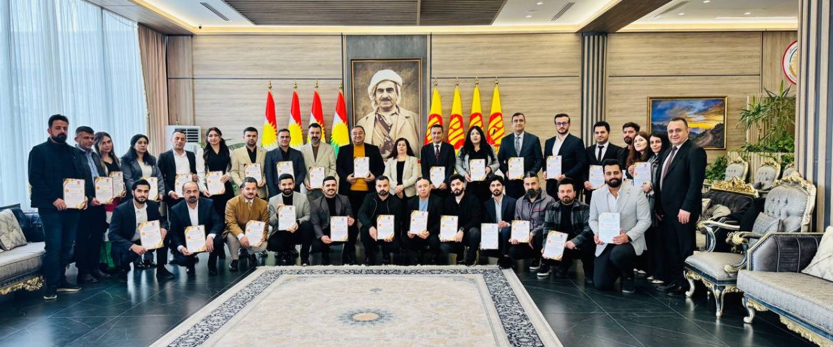 مەکتەبا ڕێکخستنێ ڕێز ل کادرێن ژوورێن سۆشیال میدیایێ ل سنوورێ پارێزگەها دهۆکێ گرت