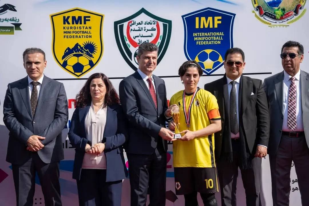 کچێن دھۆکێ ل سەر ئاستێ عێراقێ دبنە قارەمان 