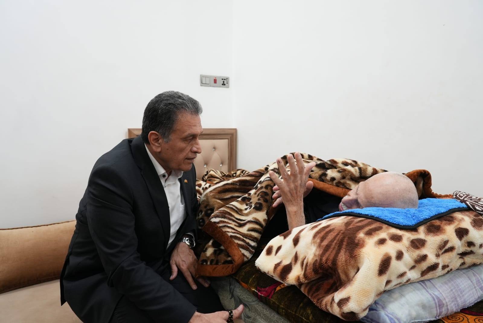 بەرپرسێ مەکتەبا ڕێکخستنێ سەرەدانا تێکۆشەرێ دێرین (سادق گەڵناسکی) دکەت