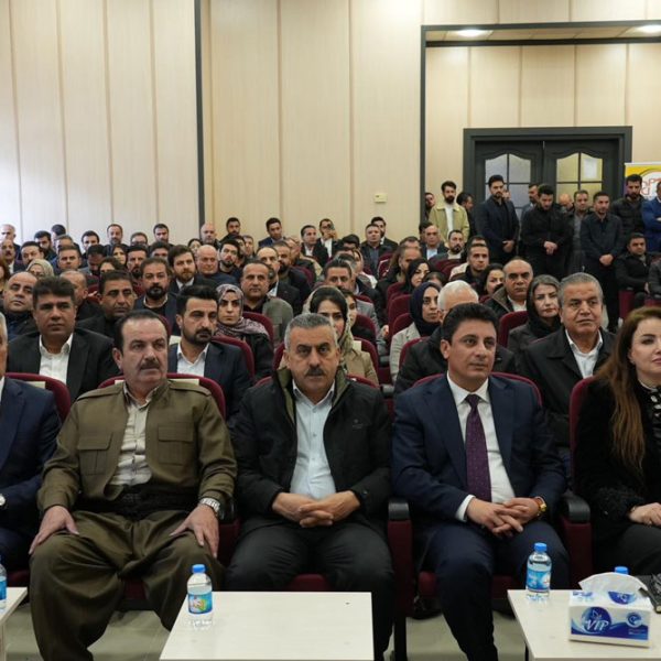 بەرپرسێ مەکتەبا ڕێکخستنێ کۆمبوونەکا بەرفرەھ ل دەڤەرداریا ئامێدیێ ئەنجامدا