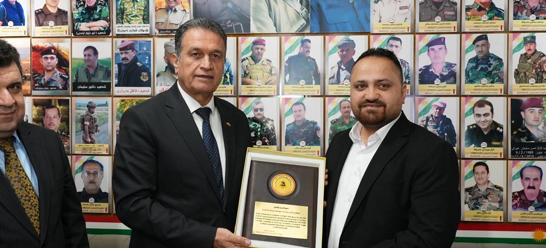 بەڕپرسێ مەکتەبا ڕێکخستنێ سەرەدانا چایخانا شەهیدان دکەت