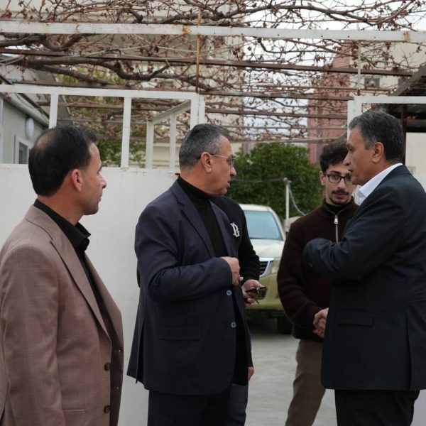 بەرپرسێ مەکتەبا ڕێکخستنێ سەرەدانا تێکۆشەرێ دێرین (سادق گەڵناسکی) دکەت