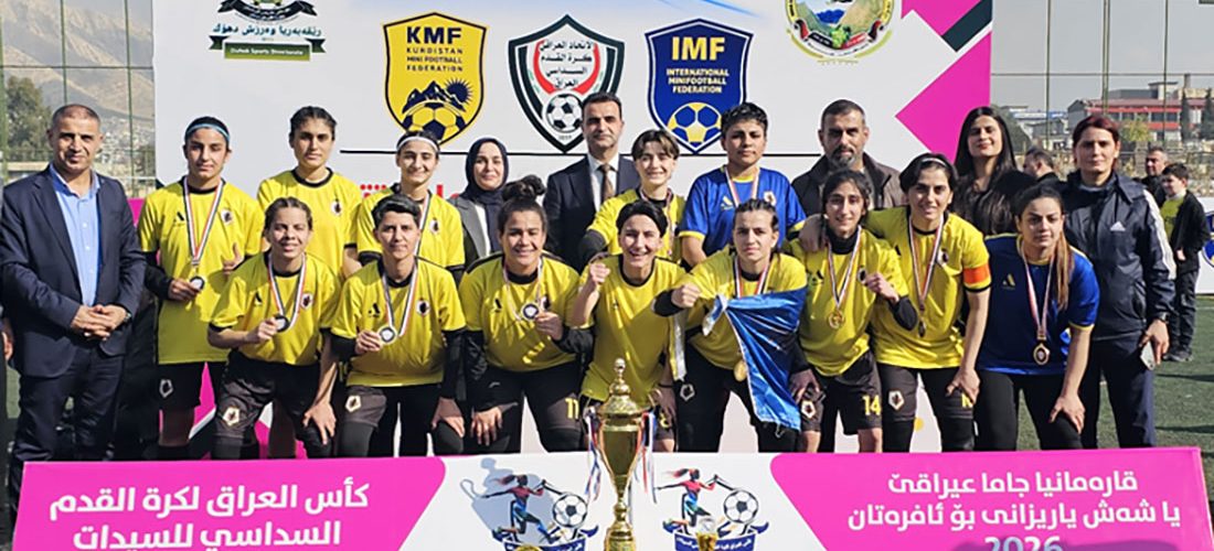 مەکتەبا ڕێکخستنێ پیرۆزباھیێ ل یانەیا کچێن دھۆکێ دکەت