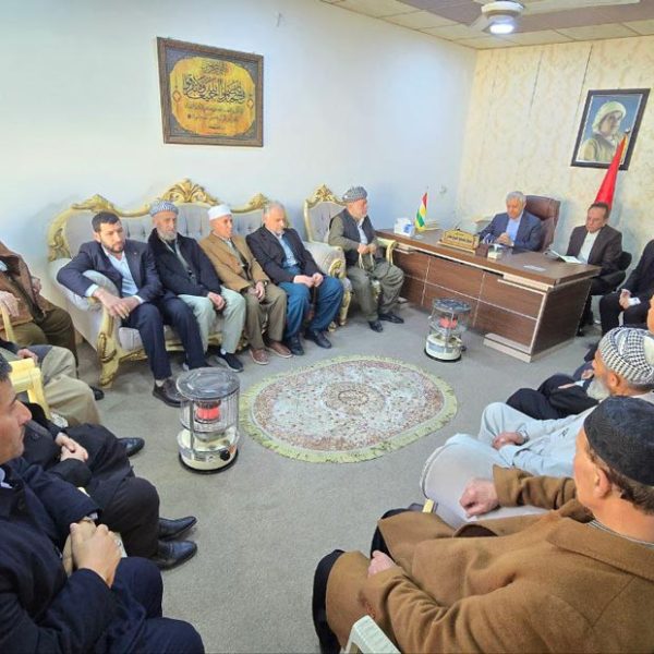 شاندەکێ مەکتەبا ڕێکخستنێ سەرەدانا لقێن دھۆک و زاخۆ یێن ئێکەتیا مامۆستایێن ئایینی دکەت