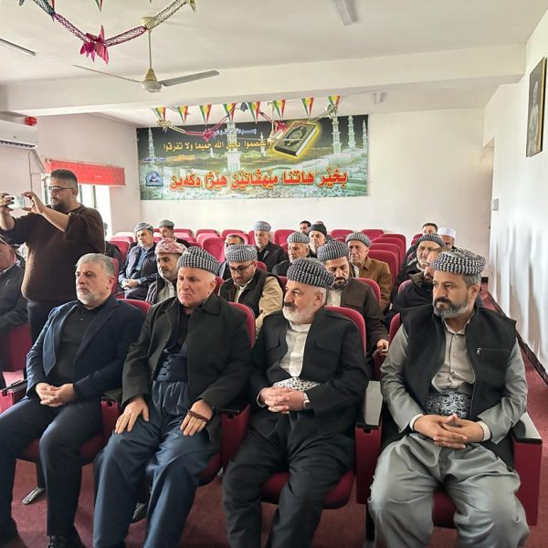 شاندەکێ مەکتەبا ڕێکخستنێ سەرەدانا لقێن دھۆک و زاخۆ یێن ئێکەتیا مامۆستایێن ئایینی دکەت