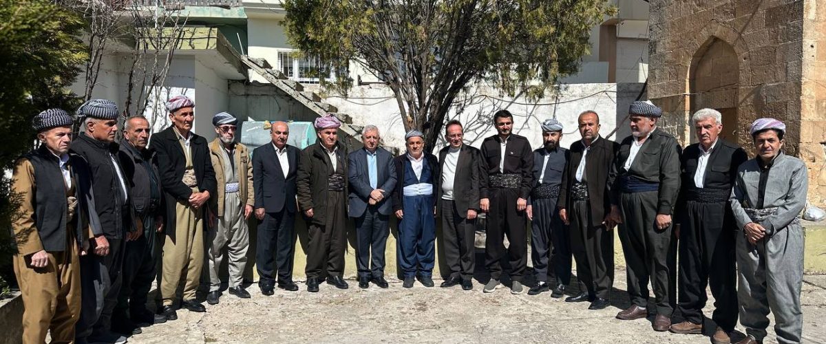 شاندەکێ مەکتەبا ڕێکخستنا سەرەدانا لقێ ئامێدیێ یێ ئێکاتیا مامۆستایێن ئایینی دکەت