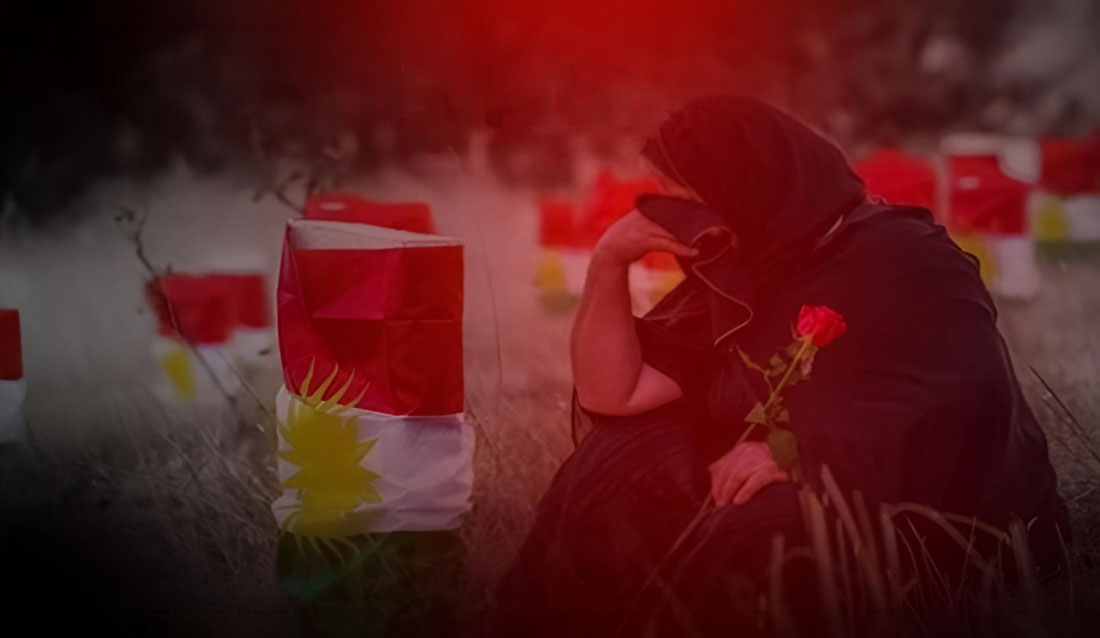 پەیاما مەکتەبا ڕێکخستنێ ب هەلکەفتنا 38مین سالیا کارەساتا ئەنفالان