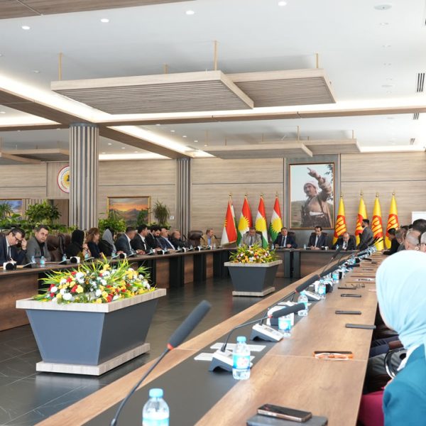سەربەست لەزگین بەرپرسێ مەكتەبا ڕێكخستنا بەهـدینان دگەل سازیێن ڕاگەهاندنێ كۆمبوو