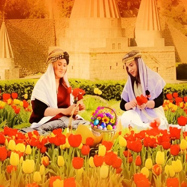 پیرۆزباهییا مەکتەبێ ب ھەلکەفتنا جەژنا سەرساڵا خویشک و بڕایێن ئێزدی