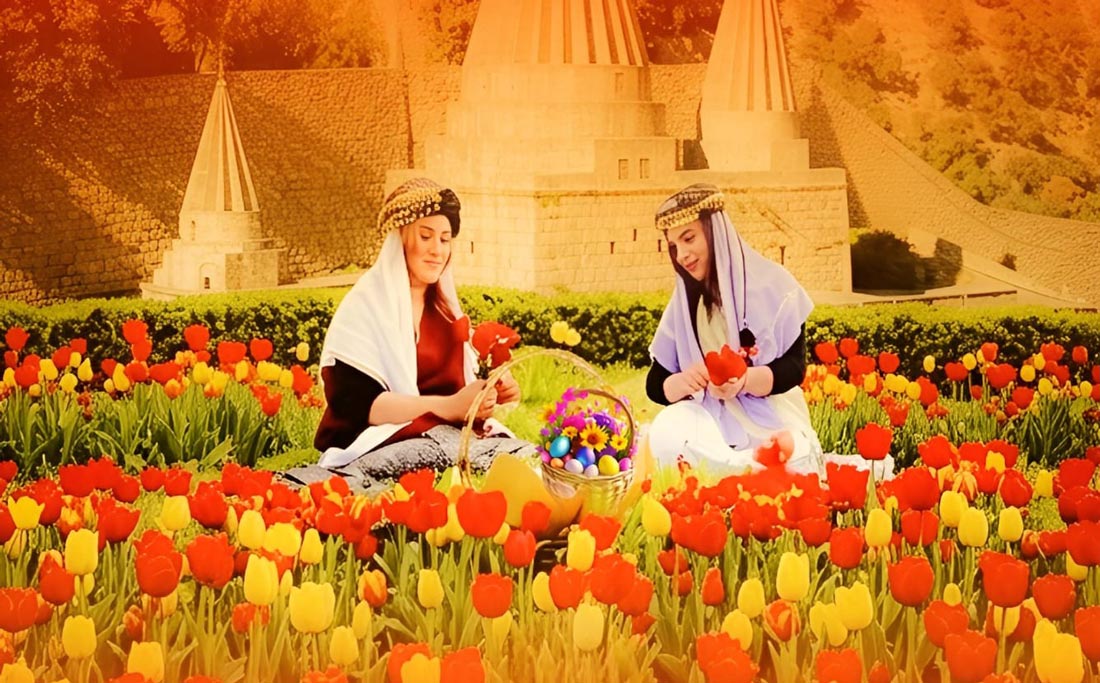 پیرۆزباهییا مەکتەبێ ب ھەلکەفتنا جەژنا سەرساڵا خویشک و بڕایێن ئێزدی