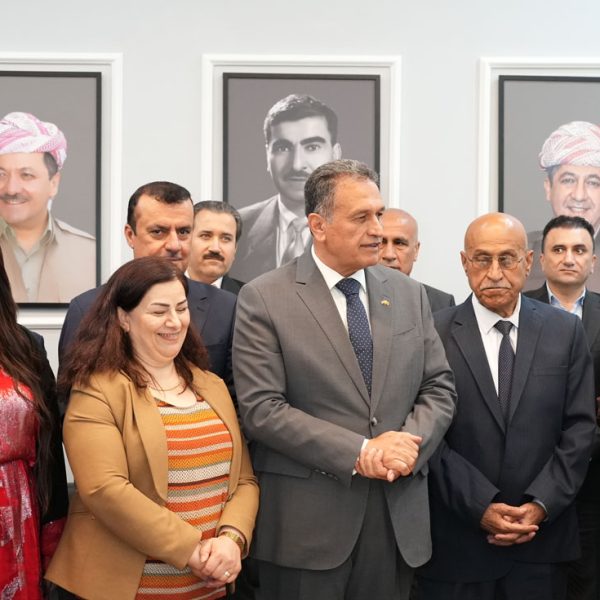 شاندەکێ بلندێ پارتی سەرەدانا بنگەھێ لالش دکەت