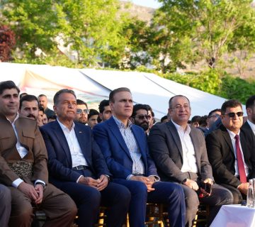 بەڕپرسێ مەکتەبا ڕێکخستنێ پشکدایێ د چالاکیەکا ئێکەتیا قوتابی و لاوان دا دکەت