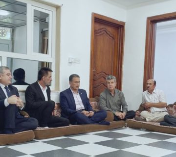 بەرپرسێ مەکتەبا ڕێکخستنێ سەرەدانا مالباتێن قوربانیێن ڕوودانا حەفتیا بۆری یا پارێزگەها دهۆکێ دکەت