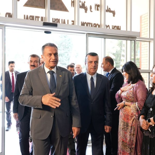 شاندەکێ بلندێ پارتی سەرەدانا بنگەھێ لالش دکەت