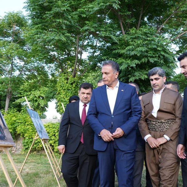 بەڕپرسێ مەکتەبا ڕێکخستنێ پشکدایێ د چالاکیەکا ئێکەتیا قوتابی و لاوان دا دکەت
