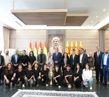 مەکتەبا ڕێکخستنا پارتی ل بەهدینان پیرۆزباهیێ ل کچێن قارەمان یێن یانا دهۆکێ دکەت