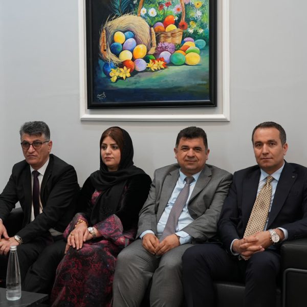 شاندەکێ بلندێ پارتی سەرەدانا بنگەھێ لالش دکەت