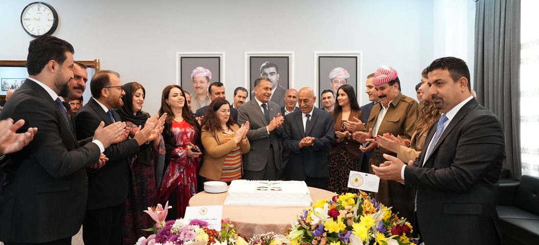 شاندەکێ بلندێ پارتی سەرەدانا بنگەھێ لالش دکەت