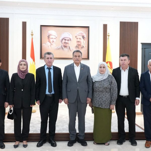 شاندەکێ PDK S سەڕەدانا مەکتەبا ڕێکخستنا پ د ک ل بەهدینان دکەت