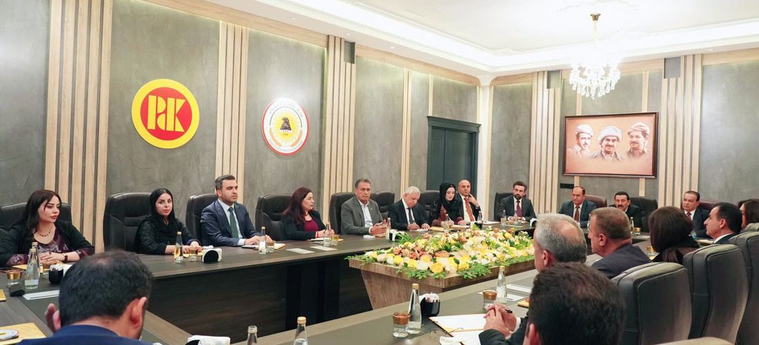 بەرپرسێ مەکتەبا ڕێکخستنا پ د ك ل بەهدینان پێشوازی ل پەرلەمانتارێن خولا شەشێ یا پەرلەمانی دکەت